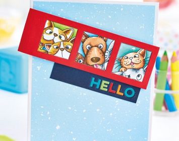 Cute Photo Strip Greetings Cute Photo Strip Greetings