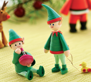 Quilled Elves