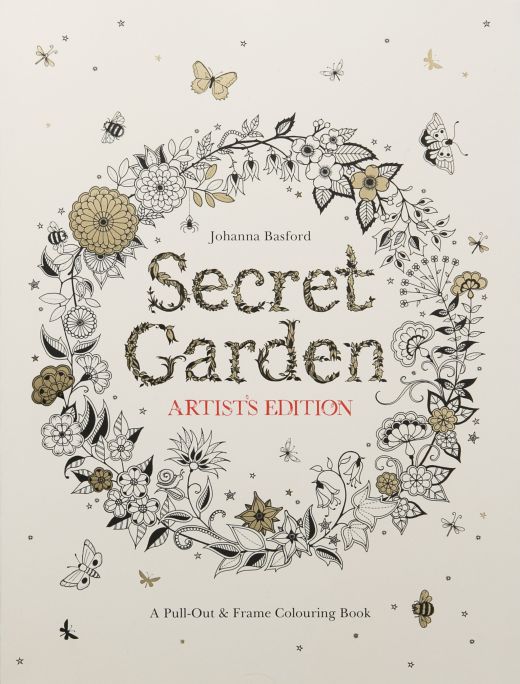 Johanna Basford’s Secret Garden Artwork Free Card Making Downloads