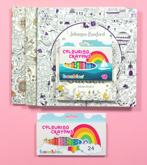 Win One Bambino Colouring Bundle