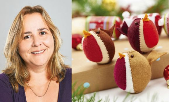 Corinne Bradd’s Felt Robins