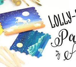 Lolly Stick Pallet Art Lolly Stick Pallet Art
