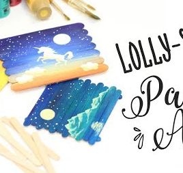 Lolly Stick Pallet Art Lolly Stick Pallet Art