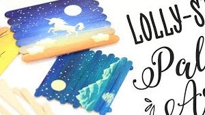 Lolly Stick Pallet Art Lolly Stick Pallet Art