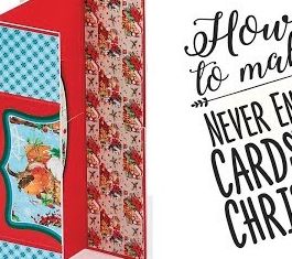 How to make Never Ending Cards for Christmas How to make Never Ending Cards for Christmas
