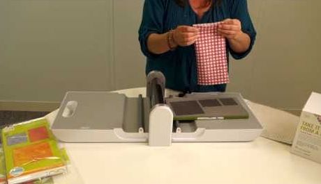 Accuquilt’s new GO! Fabric Cutter unboxed.