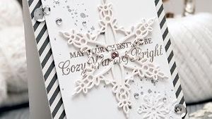 Spellbinders Cozy, Warm & Bright Christmas Card by Yana Smakula