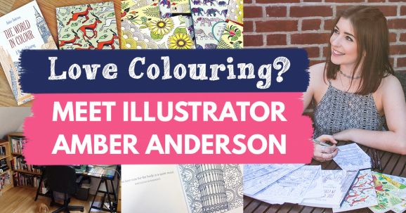 Love Colouring? Meet Illustrator Amber Anderson