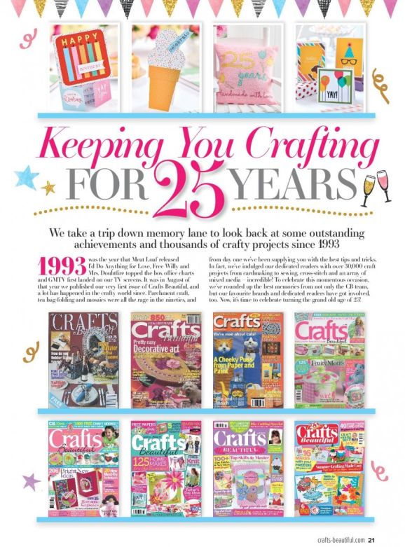 Crafts Beautiful September Issue Out Now!