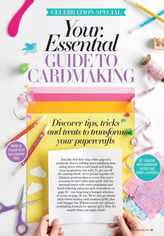 Crafts Beautiful April Issue Out Now! Crafts Beautiful April Issue Out Now!