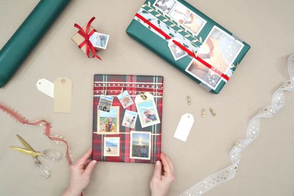 5 Ideas to Use Instant Photos to Craft for Christmas