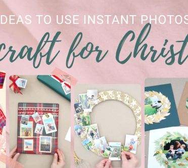 5 Ideas to Use Instant Photos to Craft for Christmas