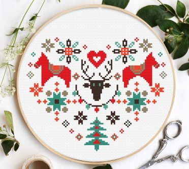 Cross-Stitch and Machine Embroidery Patterns Galore from Design Bundles!