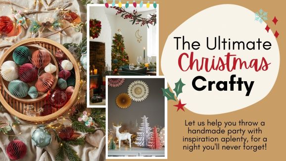 Throw The Ultimate Handmade Christmas Crafty Party