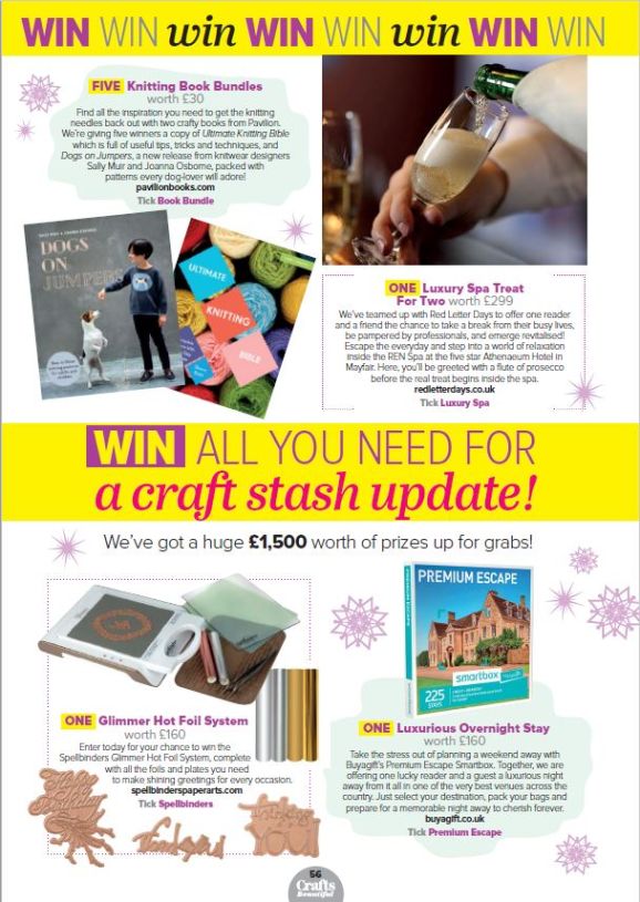 Crafts Beautiful December Issue Out Now!