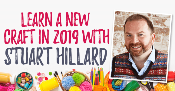 Learn a New Craft With Sewing Bee’s Stuart Hillard