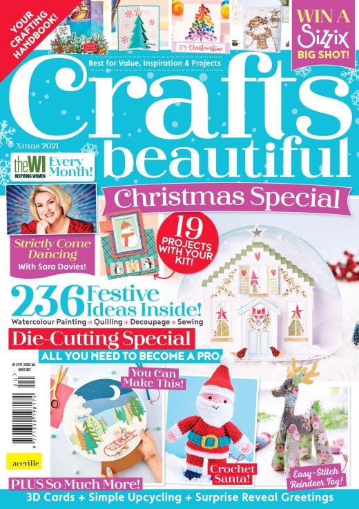 Crafts Beautiful Christmas Special 2021 Issue 364 Template Pack
