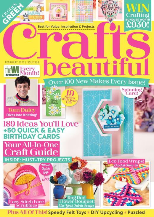 Crafts Beautiful February 2022 Issue 368 Template Pack