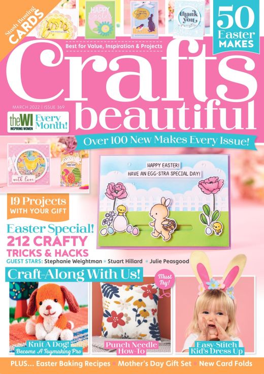 Crafts Beautiful March 2022 Issue 369 Template Pack