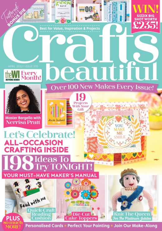 Crafts Beautiful April 2022 Issue 370 Template Pack