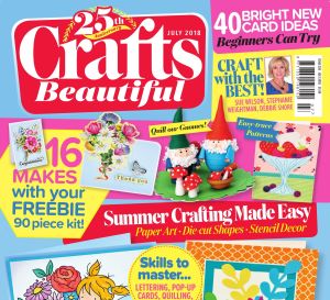 Crafts Beautiful July 2018 Issue 320 Template Pack