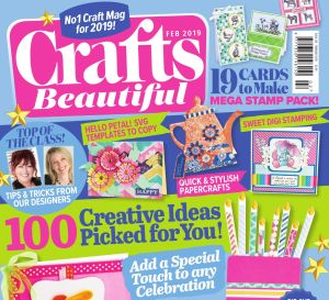 Crafts Beautiful February 2019 Issue 329 Template Pack