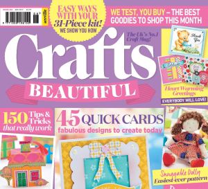 Crafts Beautiful June 2017 Issue 306 Template Pack