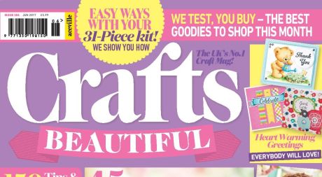 Crafts Beautiful June 2017 Issue 306 Template Pack