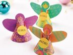 Handmade Christmas Paper Angels