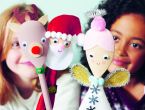 Christmas Wooden Spoon Puppets