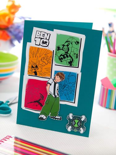 Ben 10 Cartoon Kids Cards