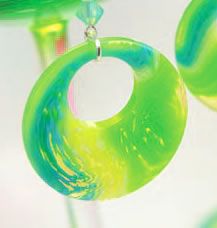 Seaside Blue & Green Bead Earrings