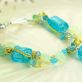 Seaside Blue & Green Bead Bracelet