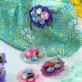 Colourful Crystal Bag Brooches