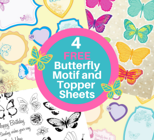 Butterfly Motifs & Toppers