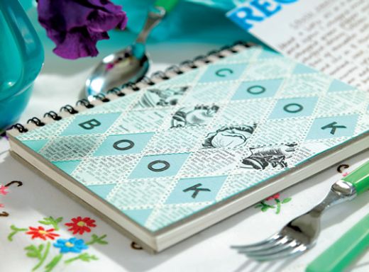 Stamped Letter Baby Card, Notebook & Notecards