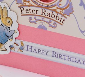 Vintage Peter Rabbit Children’s Card