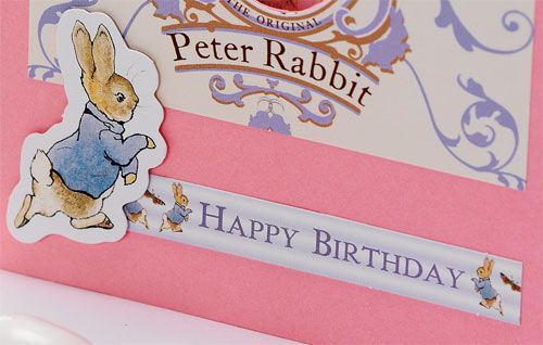 Vintage Peter Rabbit Children’s Card