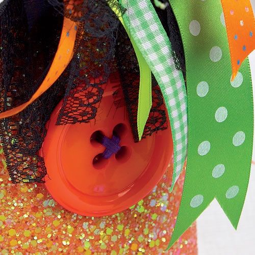Fabric Trick or Treat Halloween Basket
