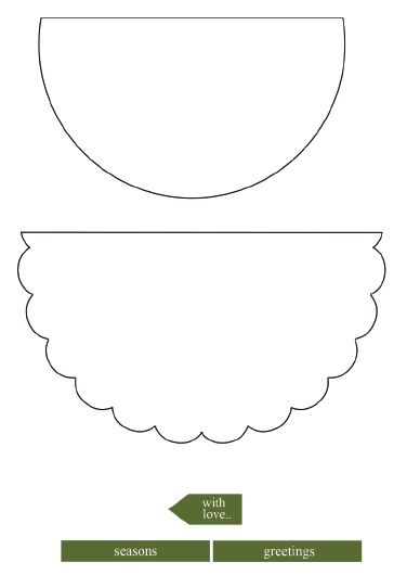 12 Days of Christmas Card Motifs
