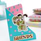 Wallace & Gromit Flower Card