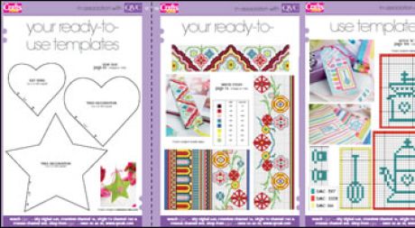 Crafts Beautiful December 2009 (issue 208) Template Pack Crafts Beautiful December 2009 (issue 208) Template Pack