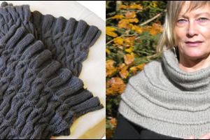 Knitted Shawl Free Pattern