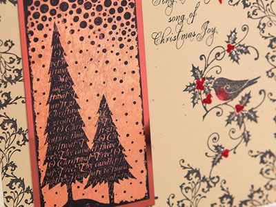 Stylish Christmas Song Cards