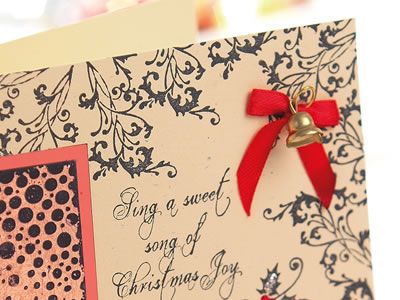 Stylish Christmas Song Cards