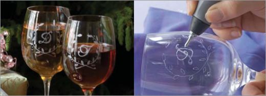 Engraved Wine Glasses Free Project