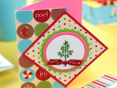 Stamped Polar Bear Christmas Cards