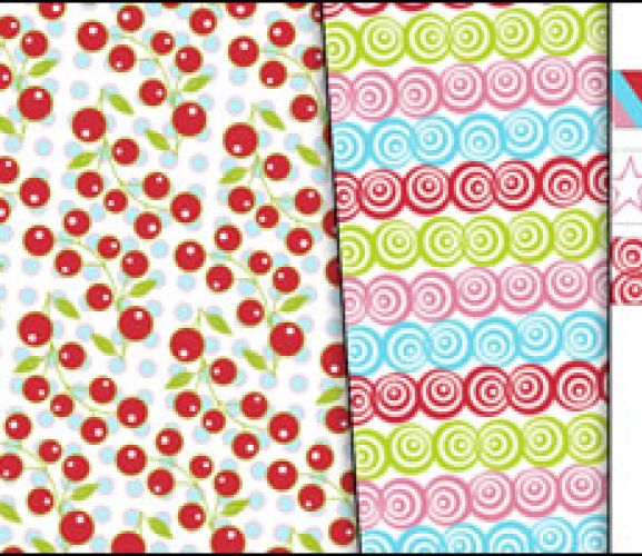 Christmas Crafting Bright Free Papers