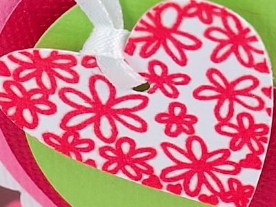 Die Cut Heart Valentine’s Day Card