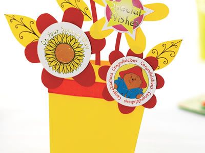 Flower Pot Congratulations Card